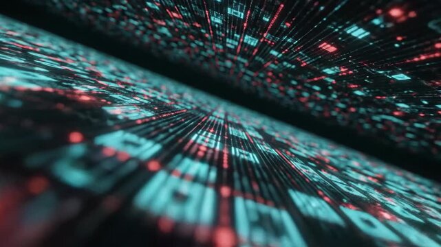 Abstract digital data stream network connectivity and information flow
