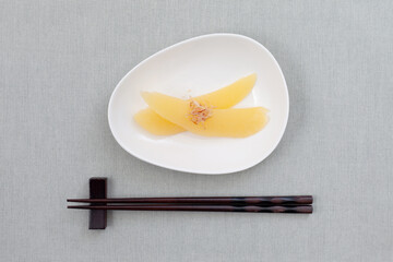 数の子 おせち料理 テーブル