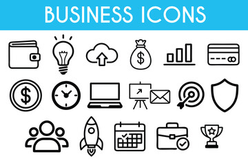 Medical and Healthcare Icon Set &ndash; Minimalist Line Vector Collection for Hospitals, Clinics, and First Aid Branding