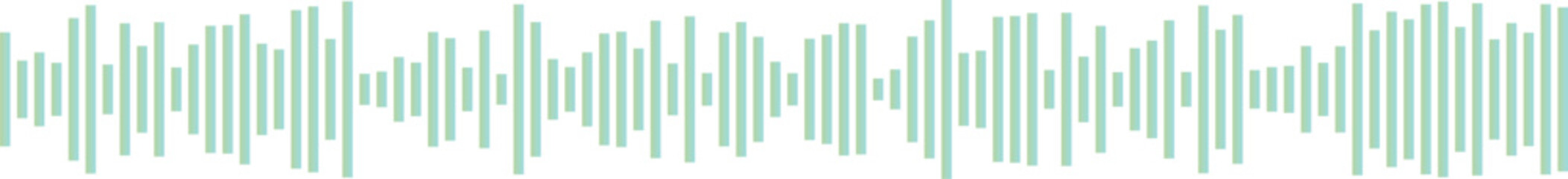 Obraz premium Abstract Audio Waveform Vector Set, Sound Equalizer Waves, Music Frequency Visualization Isolated on White Background