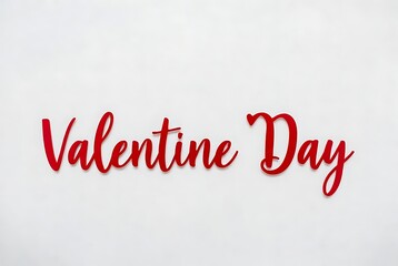 Valentine Day Text Design