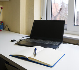 Minimalist workspace for productivity and remote work