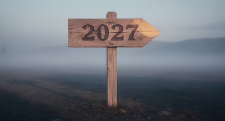  A street sign featuring the number 2021, indicating a specific location or event