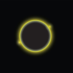 Fototapeta premium abstract black background with glowing lights