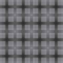 black and white square mosaic seamless pattern vector illustration