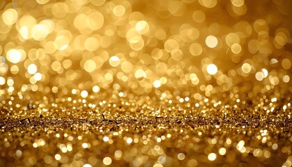 Golden sparkle background