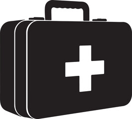 Obraz premium First aid kit for emergency