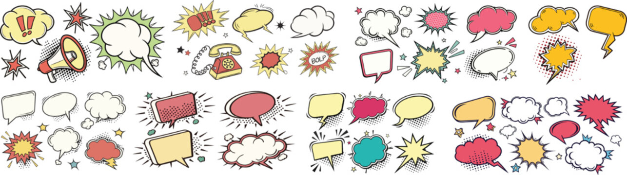 vector, text, symbol, word, cartoon, sticker, boom, comic, commic, design, sign, flower, puzzle, splash, collection, cartoonish, colorful, abstract, shapes, symbols, grid, overlapping, others, whimsic