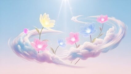 Floating Flower Dreamscape