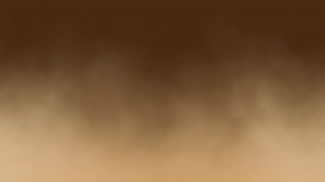 Abstract smoky texture background with brown and beige tones. 4K Abstract Background Animation Video