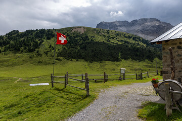 Hiking around Scuol, Swiss Alps