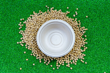 Assorted beans ingredients soybean for cooking