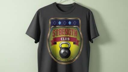 Strength Club T-Shirt Design