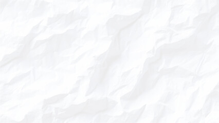 Obraz premium A close up view of crumpled white paper shows intense texture and deep shadows creating an abstract pattern