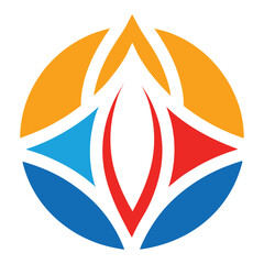 Modern Corporate Business Logo Design Vector Illustration