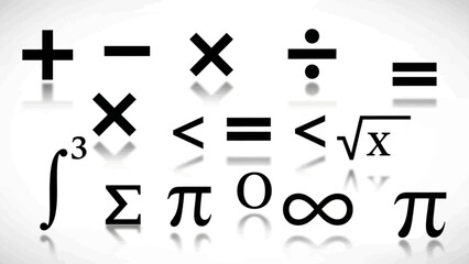 Collection of mathematical symbols and operators