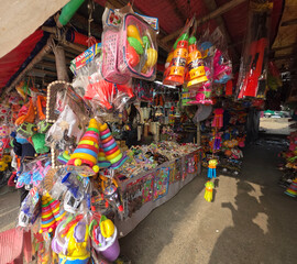 Fototapeta premium traditional Bangladeshi shop in the hill track