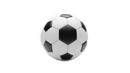 Fototapeta premium Classic black and white soccer ball