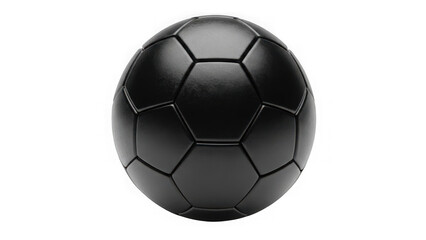 Black soccer ball