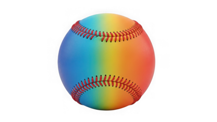 Colorful baseball