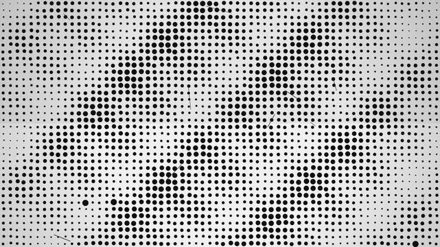 Abstract Grunge Halftone Stop Motion Texture 4K Seamless Loop