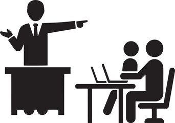 Business people icon set vector illustration