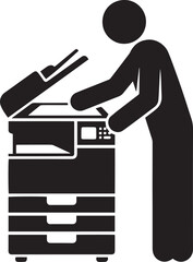 Man holding tools vector illustration