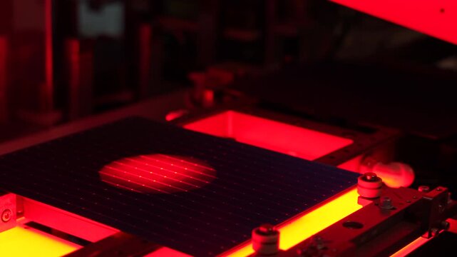 High Precision Quality Control in Solar Cell Factory