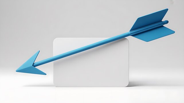 Blue arrow pointing right