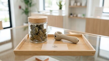 Cannabis dispensary - modern mmj and adult use retail store location 