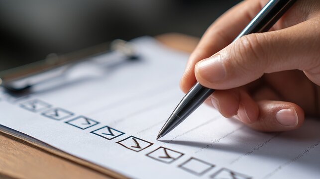 Verify the list of completed tasks and obligations. agenda or business growth. In the project idea, a checklist is used to keep track of responsibilities or completed tasks. Check the box.