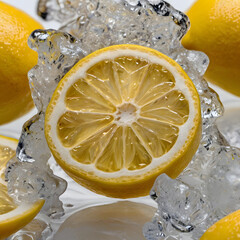 lemon and water