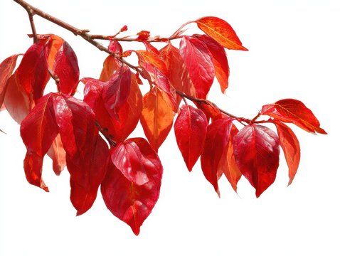 Nyssa Sylvatica: Captivating Autumn Foliage of a Majestic Tree in Nature
