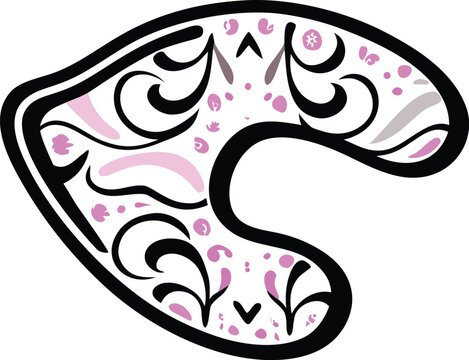 cutlassfish icon Black silhouette vector illustration on transparent background