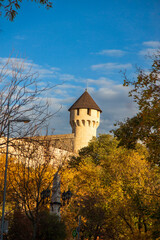 Buda castle in Budapest - historical buildings