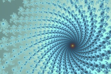 Beautiful zoom into the infinite mathematical mandelbrot set fractal space.