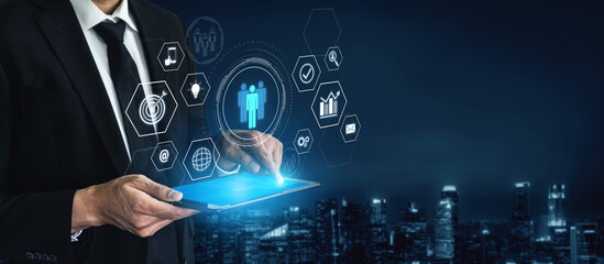 Business teamwork system showing digital communication and performance tracking. Teamwork improves collaboration, drives success, teamwork enhances planning, and teamwork supports productivity. Vouch