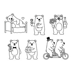 Bear Family and Friends Kids Scene