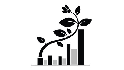 vector illustration, vector illustration for business. grow your business