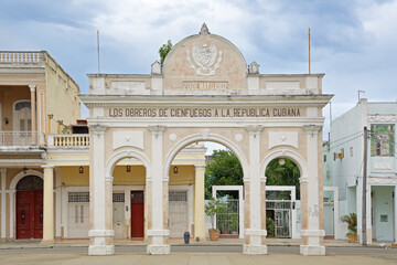 Arch of Triumph in Jose Marti Park