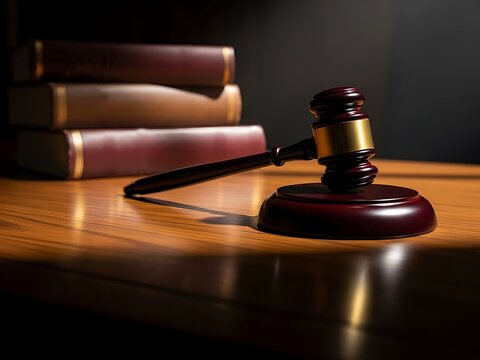 Law and civil rights concept with wooden judge gavel, World Social Justice Day - Powered by Adobe