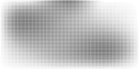 Background with monochrome dotted texture. Polka dot pattern template. vector ilustration