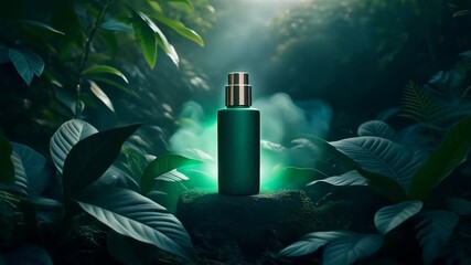 Deep Forest Natural Essence Luxury Cosmetic Spray Bottle