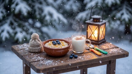 Old Style Kerosene oil Lamp Ai photos