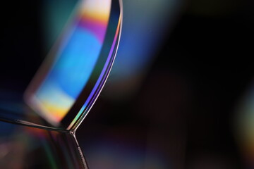 Blue liquid surface, phenomenal structure, oils on a dark background, colourful abstract, surrealistic art, iridescent effect, soap bubbles