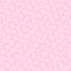 seamless easter egg pattern and background vector illustration