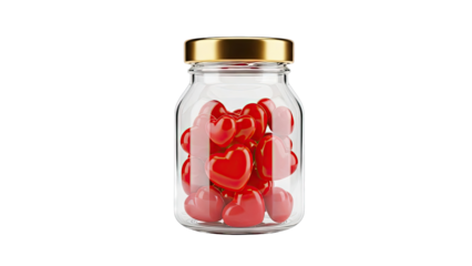 Jar of Red Hearts