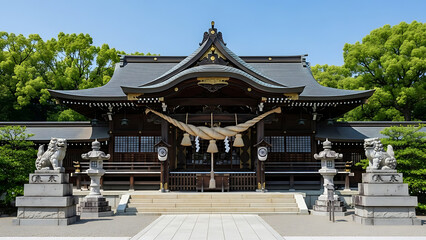 A Serene Cultural Landmark Captured in Daylight