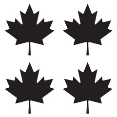 Decorative Maple Leaf Vector Autumn Nature Illustration