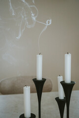 white candle